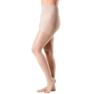 Imagem de Meia Calça Sigvaris Audace 15-20mmHg - Aberta - Natural - Tamanho A