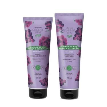 Imagem de Kit Cuide-se Bem Cachos de Uva: Shampoo +Condicionador - o Boticario