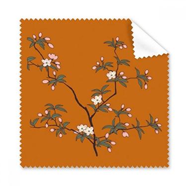 Imagem de Pano de limpeza de árvore com pintura verde vermelha e verde, 5 peças