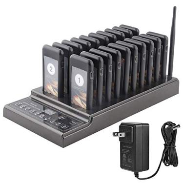 Imagem de de Paginação para Convidados, 999 Canais 20 Receptores de Pager para Restaurantes de Chamada de de Paging Sem Fio para Restaurantes Cafeterias