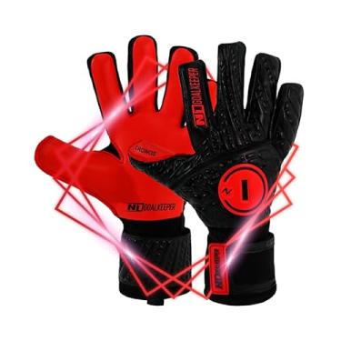 Imagem de Luva de Goleiro Profissional N1 Cronos (Vermelho, 11)