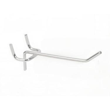 Imagem de Cutadash Kit organizador de ganchos de quadro de 10 cm, 25 peças, ganchos para pendurar em garagem, pendurar na parede e prateleiras, armazenamento de ferramentas, serve para quadro de pegboard de