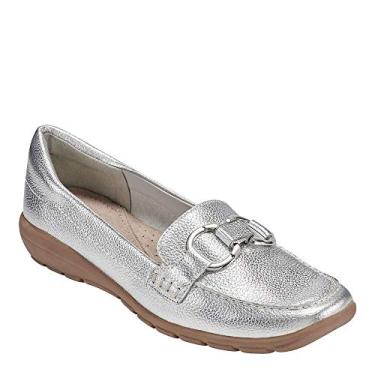 Imagem de Easy Spirit Tênis feminino sem cadarço Avienta, Prata, 11