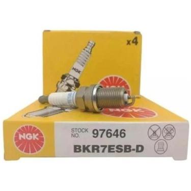 Imagem de Jogo 4 Velas Ignição Fox 2005 a 2021 Ngk BKR7ESB-D