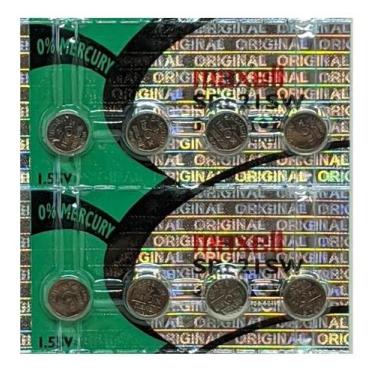 Imagem de 8 Bateria Sr60 364 SR621SW 1,5v Maxell Original