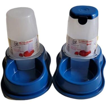 Imagem de Comedouro e Bebedouro Automático 1600 ml - BURDOG, AZUL