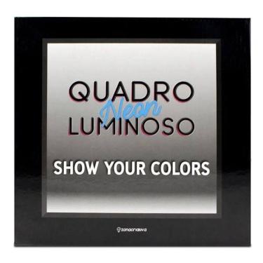 Imagem de Luminária Quadro Lousa C/3 Canetas Giz Neon
