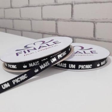 Imagem de 100m Fita De Cetim Personalizada N2 - 1cm - Finale Fitas