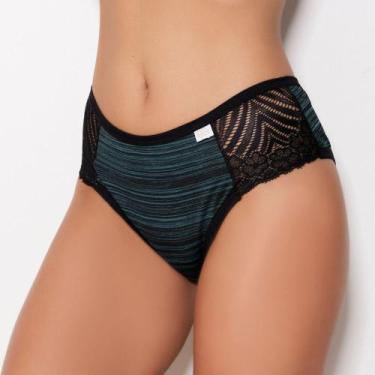 Imagem de Calcinha com Detalhe em Renda - Nikon Lingerie, Verde, GG