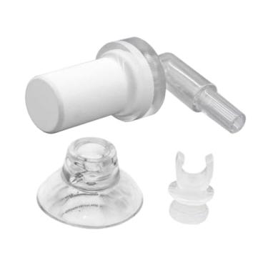 Imagem de Baoblaze Mini atomizador de CO2 para aquário PP, cerâmica com cilindro faça você mesmo, tamanho mini, difusor em cilindro, refinador de CO2 para tanque de,