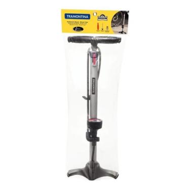 Imagem de bomba de ar manual tramontina 160psi 11 domestico encher boia colchão 