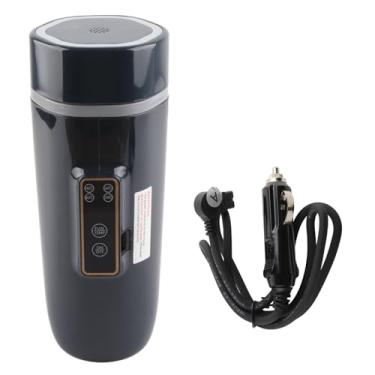 Imagem de Chaleira de água Quente Portátil Com Display Digital, Antiderrapante, à Prova D'água, para café de Viagem, 350ml, Chaleira Elétrica para Viagem Ao Ar Livre (24 V)