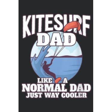 Imagem de Womens Dad Kitesurfing Father Kitesurfer Pretty Family: Lined Journal Notebook To Do Schedule, Medium 6x9 Inches, 100 Pages, Printed Cover