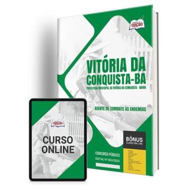Imagem de Apostila Prefeitura de Vitória da Conquista - BA 2024 - Agente de Comb