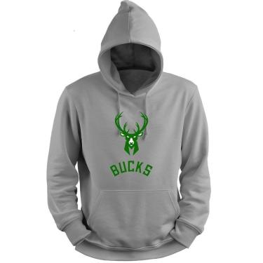 Imagem de Blusa Moletom Capuz Basquete Bucks Giannis Basketball
