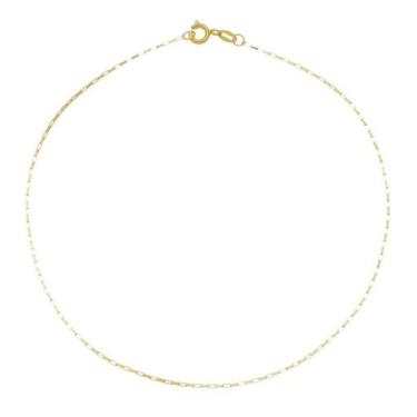 Imagem de Pulseira Masculina Italiana Ouro 18k 750 - ThiLe Jóias, 24 cm