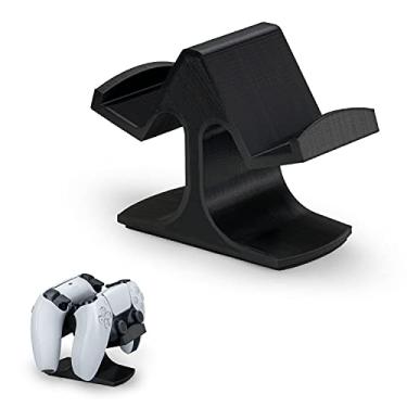 Imagem de Suporte de mesa para controle de jogo duplo – Design universal para Xbox ONE, PS5, PS4, PC, Steelseries, Steam e mais, reduz a desordem UGDS-03 Brainwavz