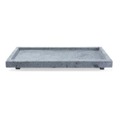 Imagem de Tábua Gourmet Pedra Sabão Com Borda 30 X 2 X 15 Cm
