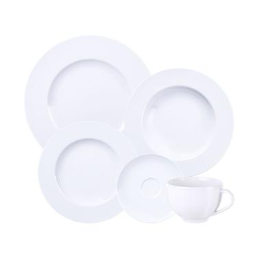 Imagem de Aparelho De Jantar Tramontina Maria Augusta Em Porcelana 20 Peças