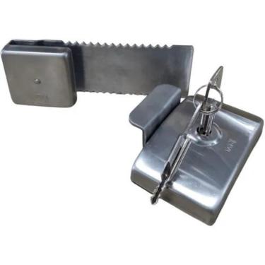 Imagem de Fechadura Jbm Encaixe Para Portas De Vidro De Correr Escovado