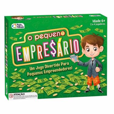 Imagem de Jogo De Tabuleiro O Pequeno Empresário - 263 Peças