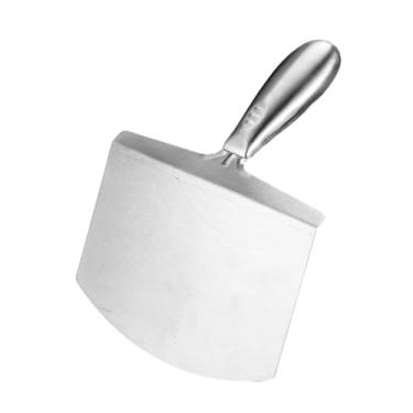Imagem de Gralara Espátula de aço inoxidável para massa de pintura e remoção de papel de parede, S Arc