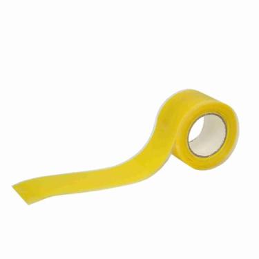 Imagem de Caiak Paddle Grip Fita Profissional Anti -Slip Silicone Taça impermeável Fita de embrulho para caiaque Canoe Dragon Boat preto azul branco verde amarelo cinza 2,5cm x 1500cm (Amarelo)