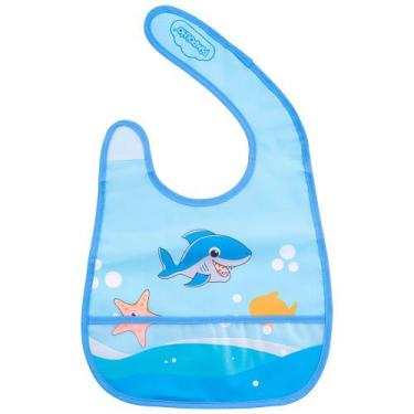Imagem de Babador Impermeável Soft Menino Pimpolho, Fundo do Mar