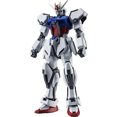 Imagem de Tamashii Nations - Mobile Suit Gundam Seed – GAT-X105 Strike Gundam ver. A.N.I.M.E., Boneco dos Espíritos do Robô da Bandai Spirits