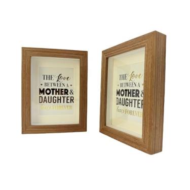 Imagem de Porta-retrato de madeira 12 x 17 cm, molduras de madeira natural para fotos, pôsteres e impressões de arte para mesa e parede, vertical e horizontal, pacote com 2 (nogueira)