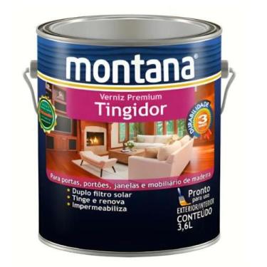 Imagem de Verniz Marítimo Tingidor Imbuia Alto Brilho 3,6l Montana