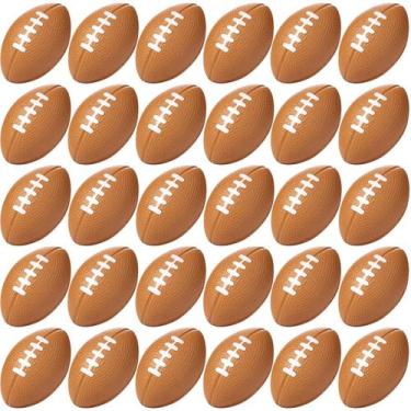 Imagem de Mini Foam Sports Ball Blulu Football, 30 pacotes para crianças