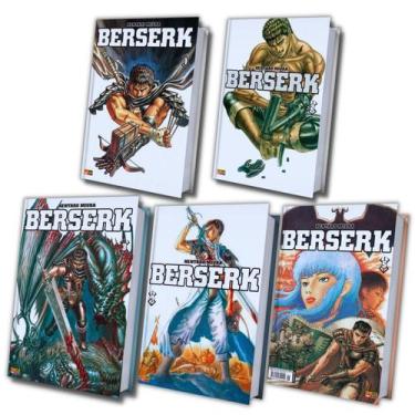 Imagem de Berserk Edição de Luxo Mangá Vol. 1 Ao 7 - KIT Panini em Português BR