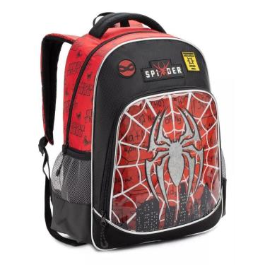 Imagem de Mochila Escolar Homem-Aranha | Denlex | 41x31x14 cm