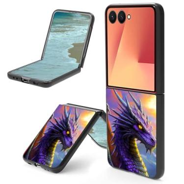 Imagem de BFSEROBJ Capa protetora para Samsung Galaxy Z Flip 7 fina e rígida PC com absorção de choque para Samsung Galaxy Z Flip 7 5G 6,9 polegadas 2025 - Lightning Hawk