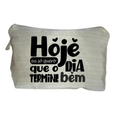 Imagem de Necessaire Personalizada Motivacional Presente Criativo - LARANJA E MI