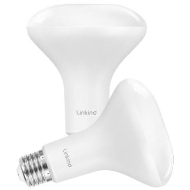 Imagem de Lâmpadas de inundação LED Linkind BR30 10W 850lm 2700K, pacote com 2