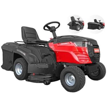 Imagem de Trator Cortador de Grama Gasolina 107cm 20hp 4 Tempos com Coletor - Na