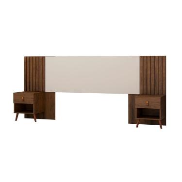 Imagem de Cabeceira Box Ripada 106cm X 225cm Lady Jequitiba