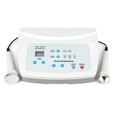 Imagem de Aparelho de Ultrassom Corporal e Facial Ru-638 com Jato de Plasma, 1MHz-3MHz, 110V, Branco, Inclui 5 Ponteiras e Caneta Removedora