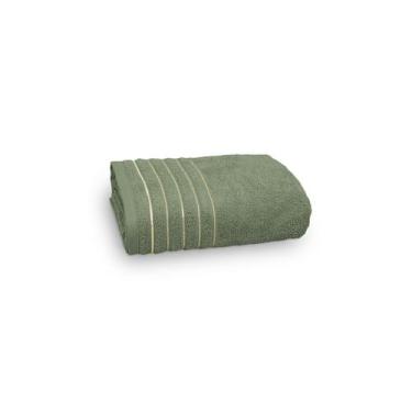Imagem de Toalha de Rosto Golden, 50x80cm, 100% Algodão, Gramatura 500 Cor:Verde