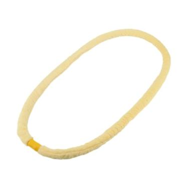 Imagem de oshhni Bambolê com Mola Ponderada para Adultos, Bambolê Portátil para Emagrecimento, 1,5 kg, com Mola Macia, para Treinamento em Ambientes Internos e, Amarelo