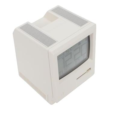 Imagem de Zerodis Retro Pixel Despertador Despertadores Relógios Digitais Mesa USB Alarmes Múltiplos Eletrônicos Dispositivo Alimentado por Bateria Com Display Grande para Quarto de Casa Escritório