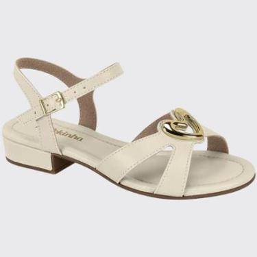 Imagem de Sandália Infantil Meninas Salto Baixo Slide Molekinha 2318.148.9569-Feminino