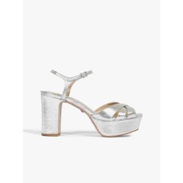 Imagem de Sandália Schutz Keefa Prata-Feminino
