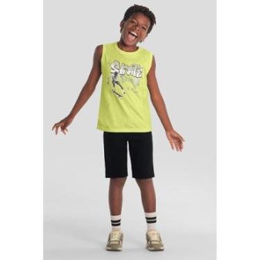 Imagem de Conjunto infantil menino de skate Brandili-Masculino