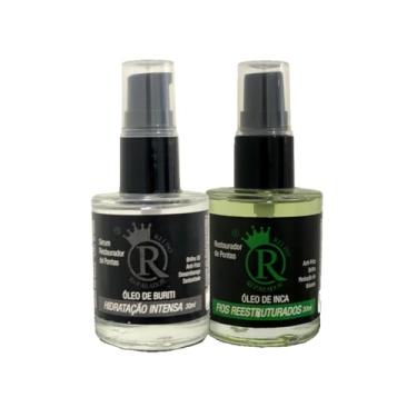 Imagem de Kit 2un Óleo Reparador De Pontas Rei Do Reparador - 30ml (Buriti + Inca)