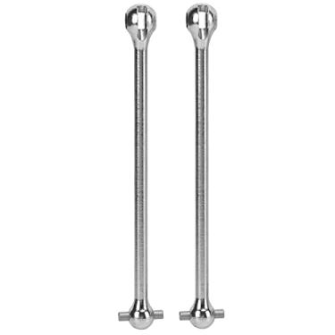 Imagem de CUOFYUNL 1 par CVD eixo de transmissão RC eixo de tração dianteira para carro UDR Controle Remoto (Prata)