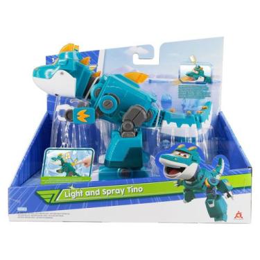 Imagem de Lendário Boneco Tino Com Luzes, Sons e Vapor - Super Wings