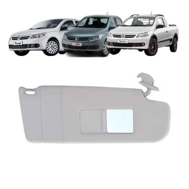 Imagem de Quebra Sol Espelho Espelho Bolsa Vw Gol/Voyage/Saveiro Direi